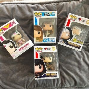 Funko POP! Wonder Woman and Patty Jenkins Bundle